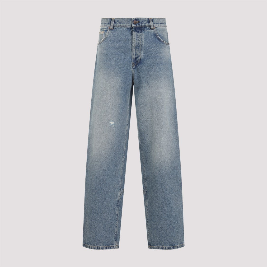 Moschino Blue Cotton Jeans