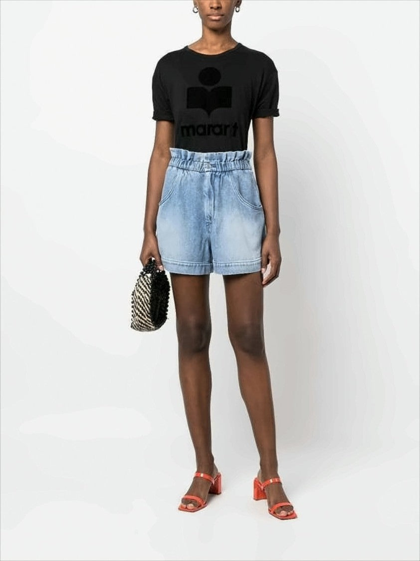 Isabel Marant Short-Sleeved Linen Tunic