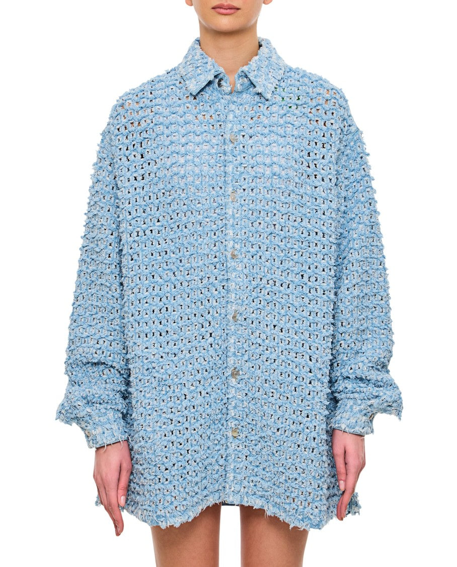 Stella Mccartney Boucle Denim Shirt
