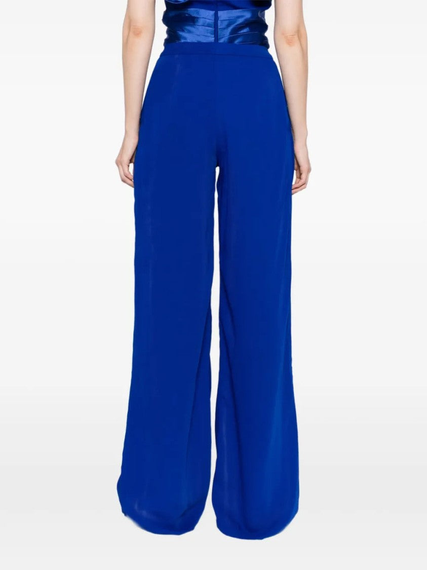 Saiid Kobeisy Straight-Cut Tailored Pants With High Waist Design
