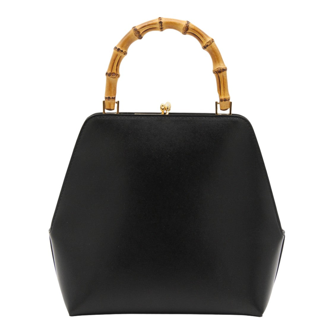 Jil Sander Trapezoidal Handbag With Bamboo-Style Handle