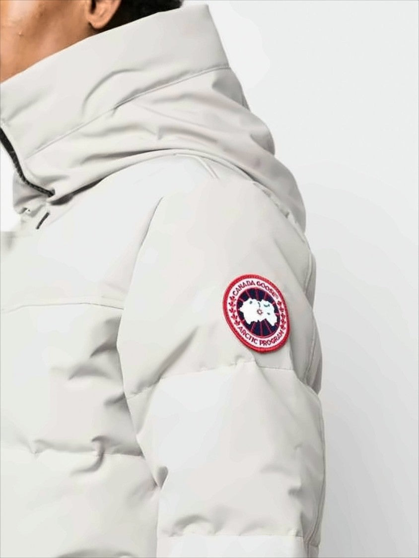 Canada Goose Quilted Down Jacket With High Collar