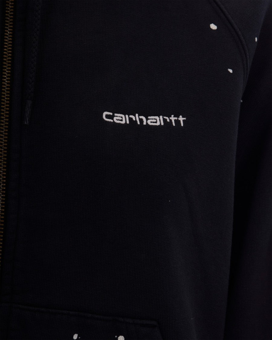 Carhartt Wip Black Women Hooded Painter Cotton Hoodie
