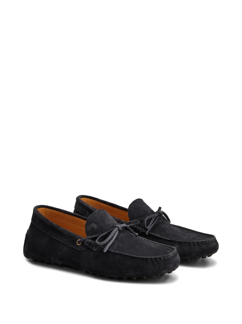 Tod's Suede Moccasin Toe Loafers