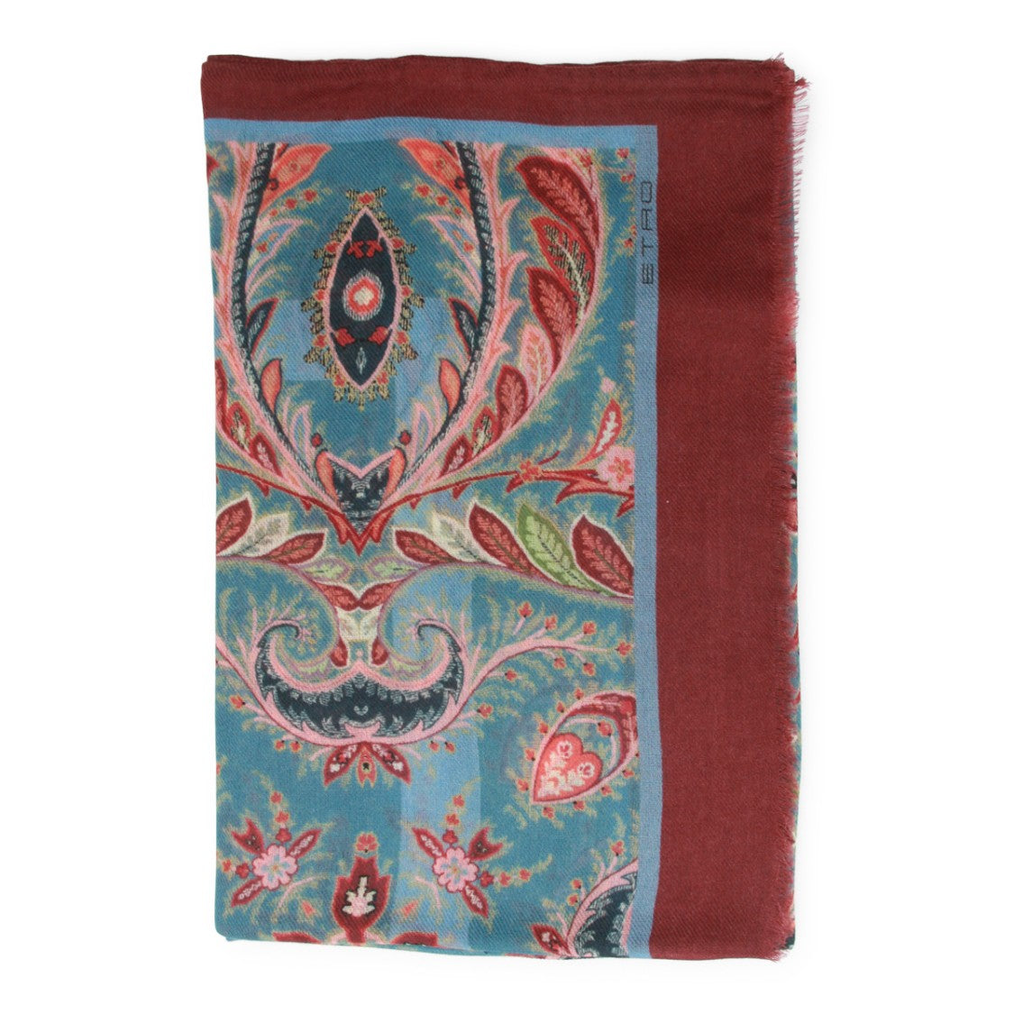 Etro Paisley And Floral Pattern Scarf