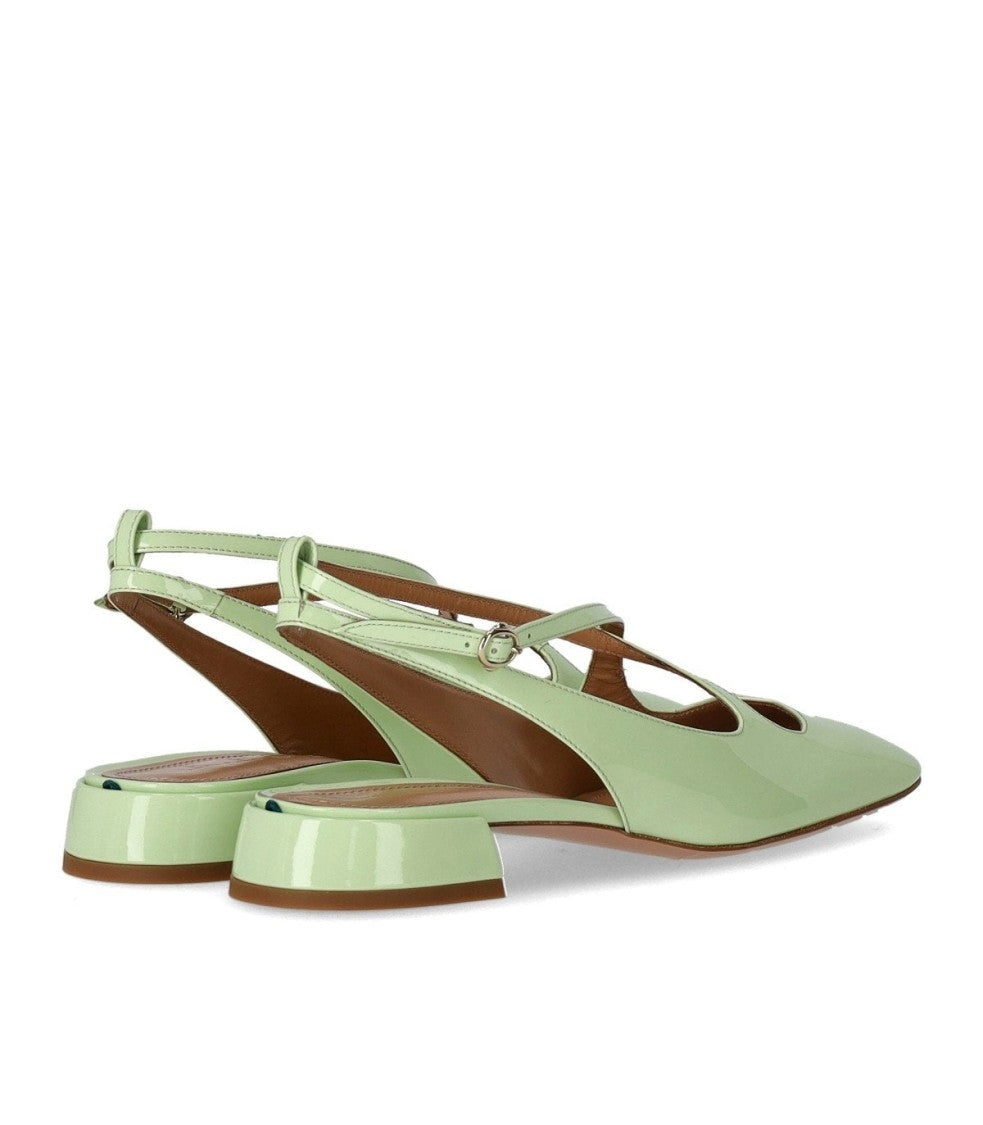 A. Bocca Two For Love Light Green Slingback Pump