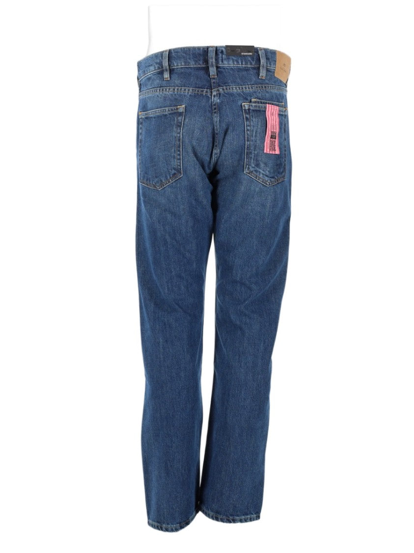 Ps Paul Smith Standard Fit Straight-Leg Organic Cotton Jeans
