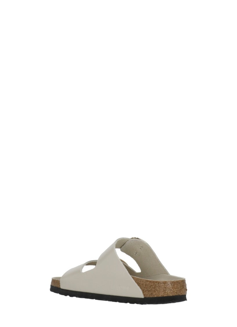 Birkenstock Beige Arizona Big Buckle Sandals