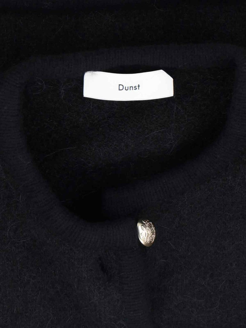 Dunst Alpaca-Blend Cardigan – Black