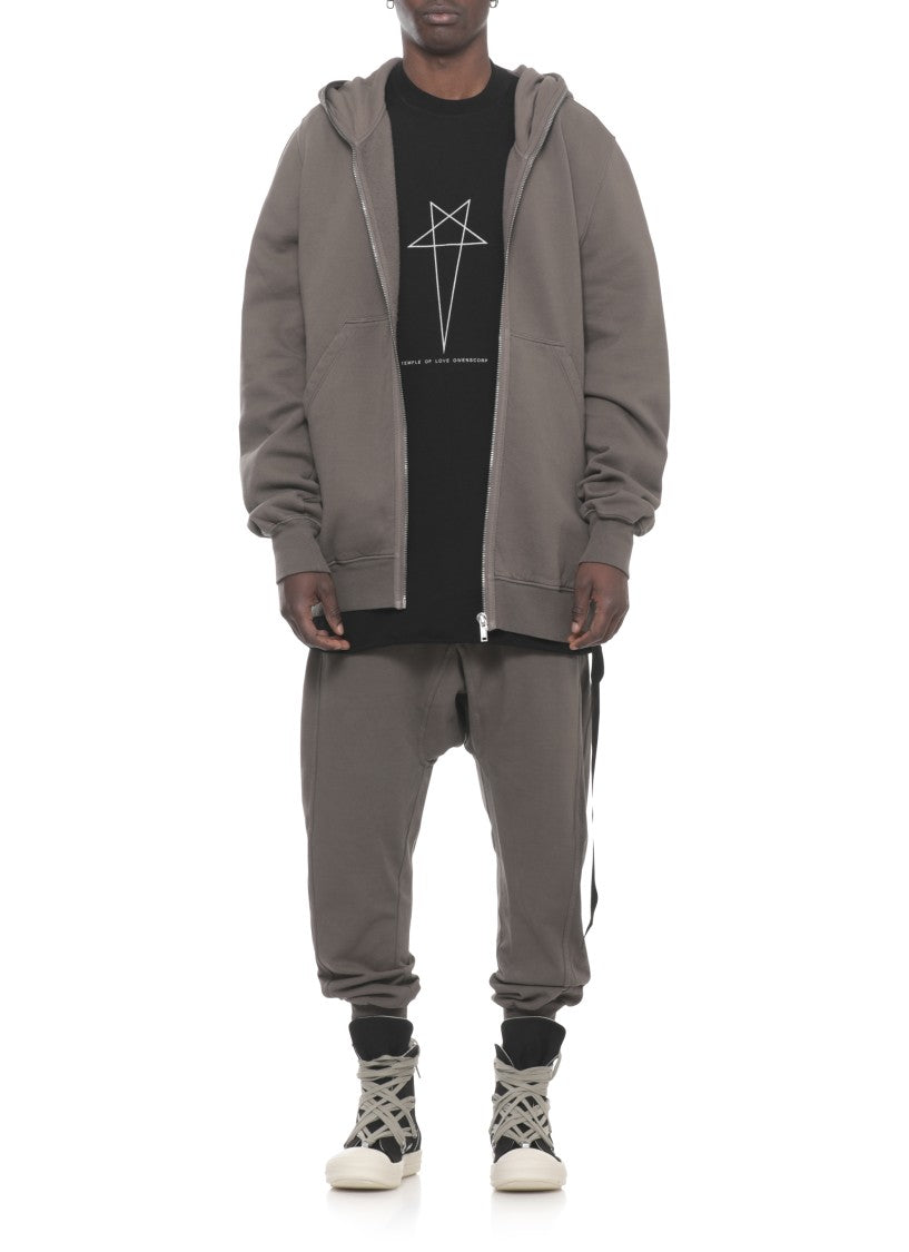 Drkshdw By Rick Owens Prisoner Drawstring Cotton Pants