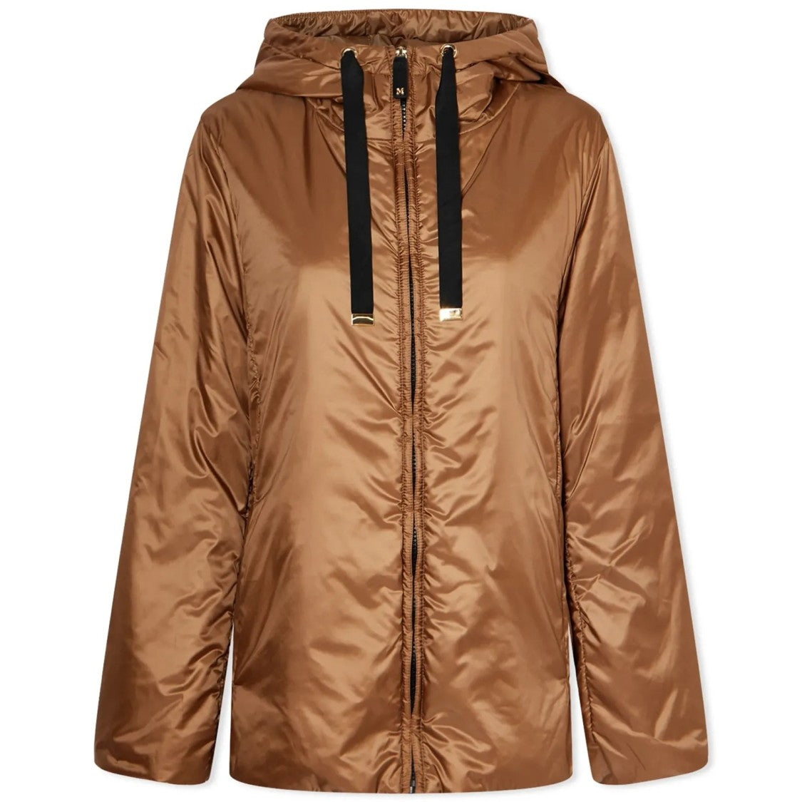 Max Mara Lightweight Hooded Jacket With Smooth Finish
