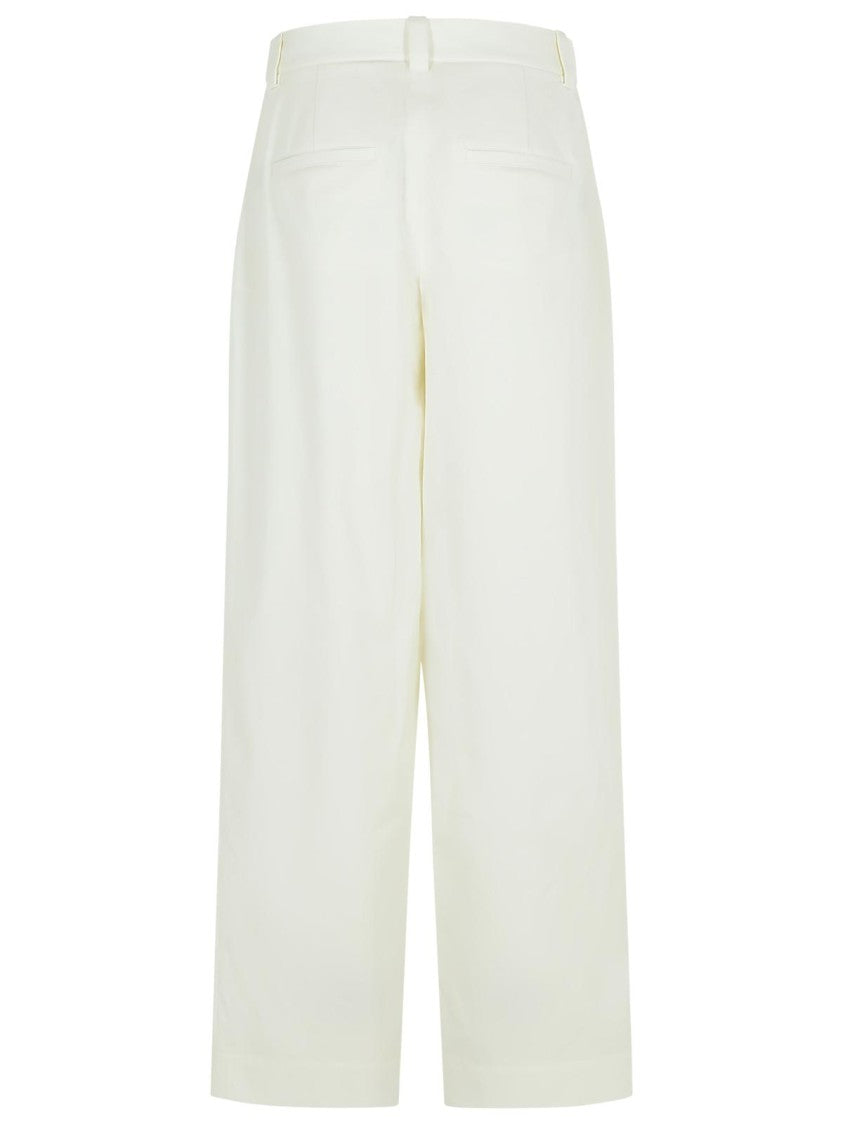 Khaite Gari' White Cotton Pants