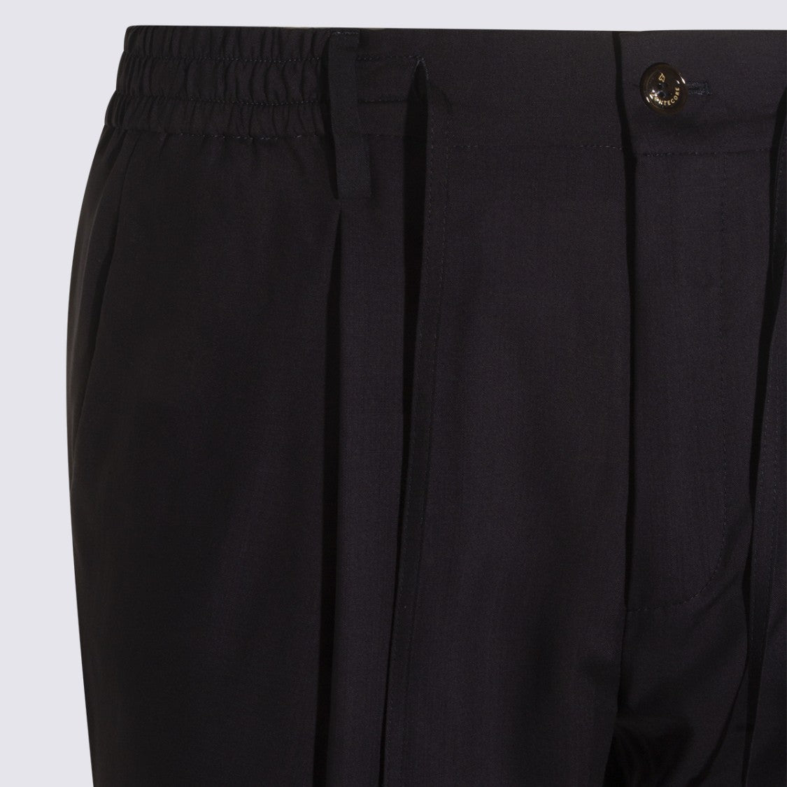 Montecore Tailored Blue Trousers With Straight Leg Design