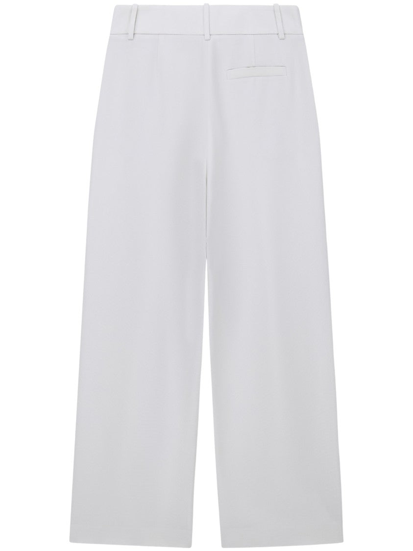 Giorgio Armani Wide-Leg Pleated Silk Crepe Cady Pants