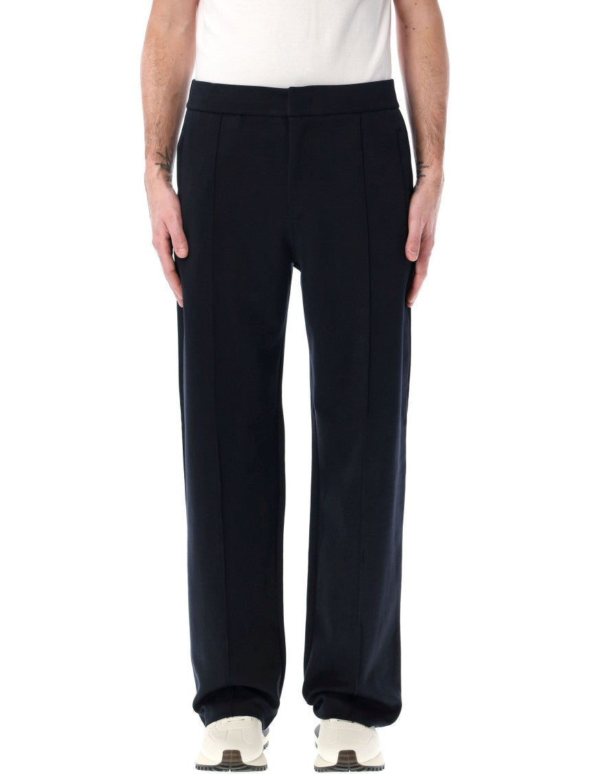 Emporio Armani Navy Jersey Trousers