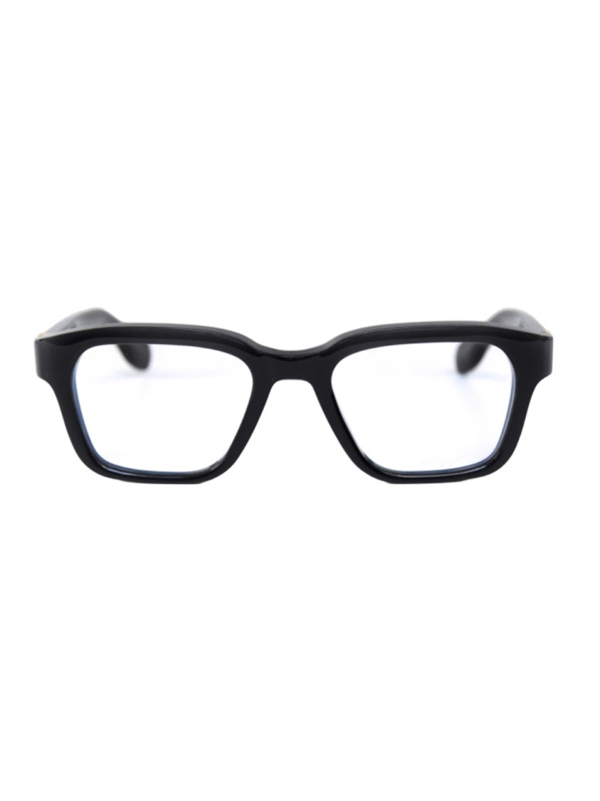 Kiurv Black Acetate Celluloid 135 Mm Optical Frames