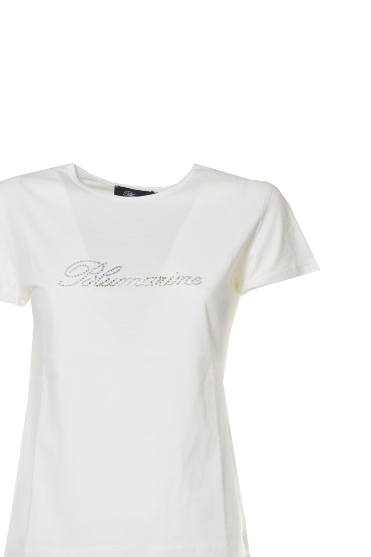 Blumarine Classic Slim-Fit Cotton Jersey T-Shirt