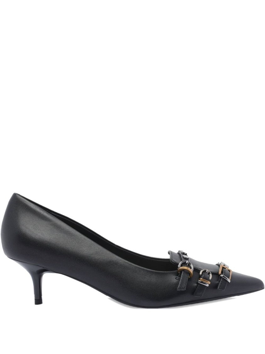 Pinko Pointed Toe Pumps With Decorative Buckles