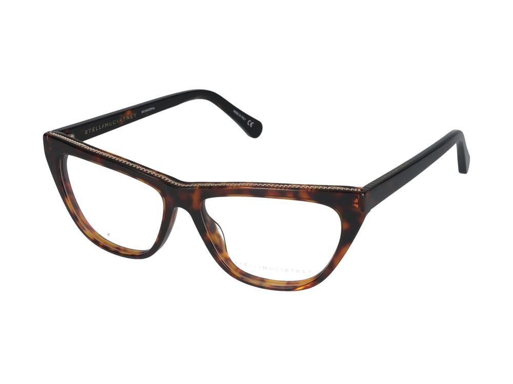 Stella Mccartney Eyeglasses Sc0191o 006 Havana Havana Transparent 55/15/145