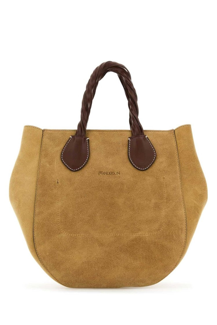 J. W. Anderson Brown Structured Bag With Minimalist Design