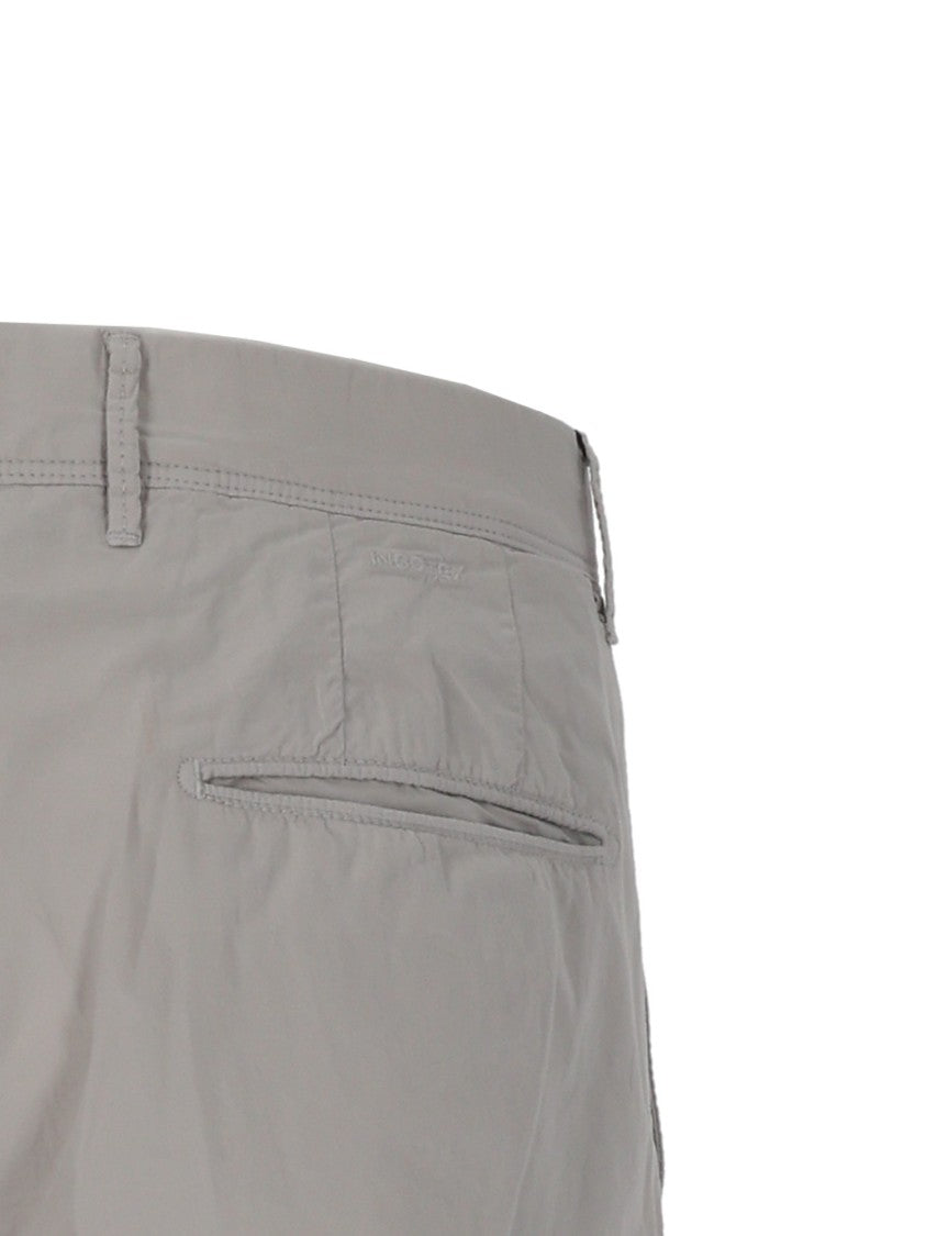 Incotex Slim Fit Cuffed Straight-Leg Pants