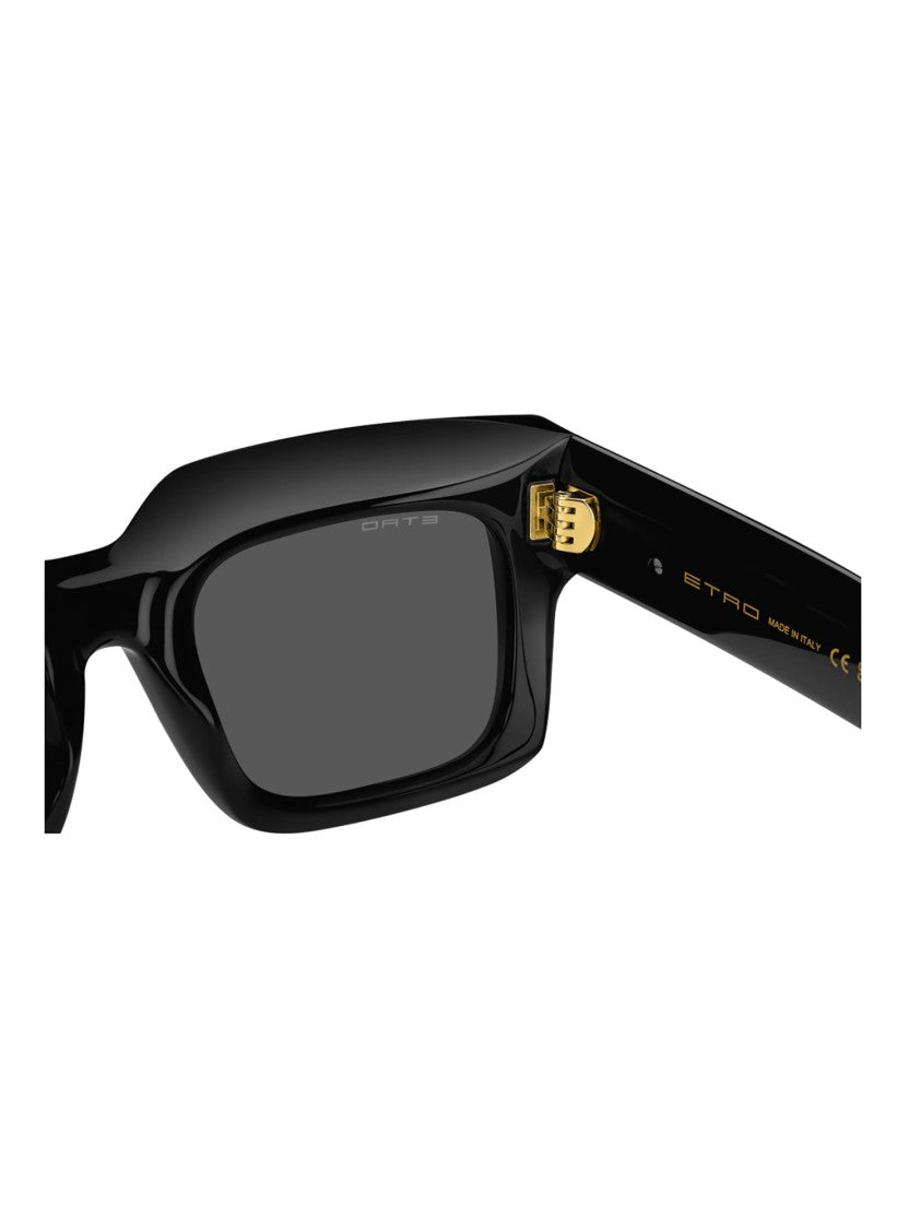 Etro 0080/S Bold Square Glossy Sunglasses