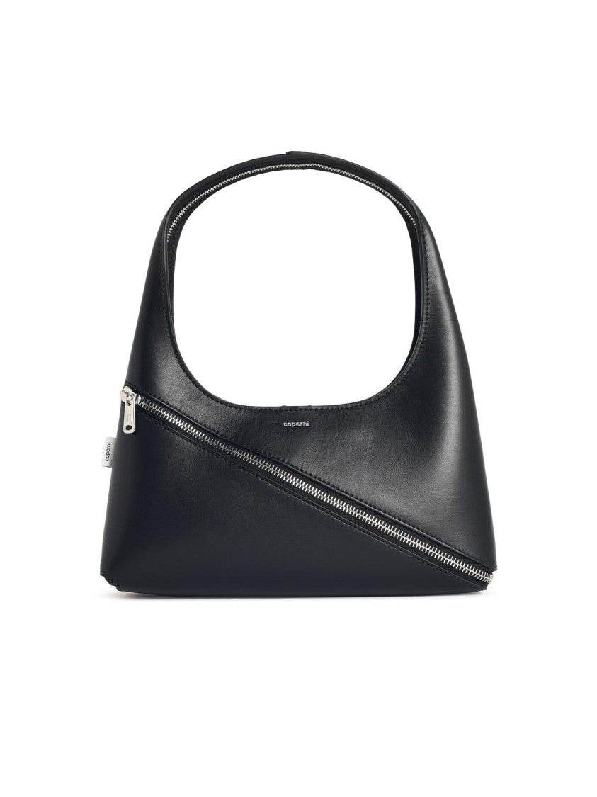 Coperni 'Baguette' Black Leather Bag