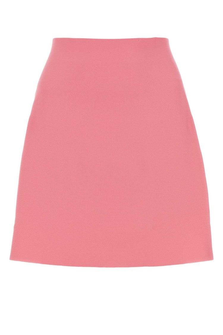 Jil Sander Pink Polyester Mini Skirt
