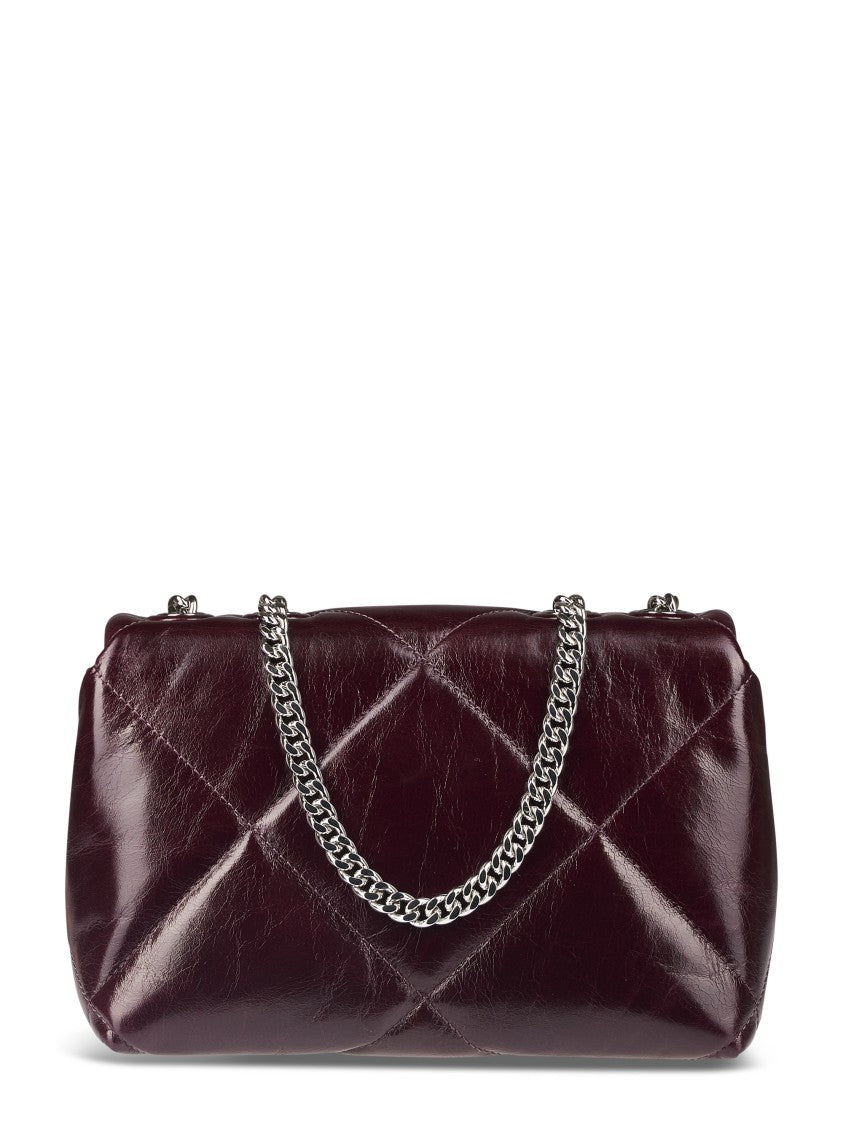 Tory Burch Kira Diamond Quilt Distressed Small Convertible Shoulder Bag