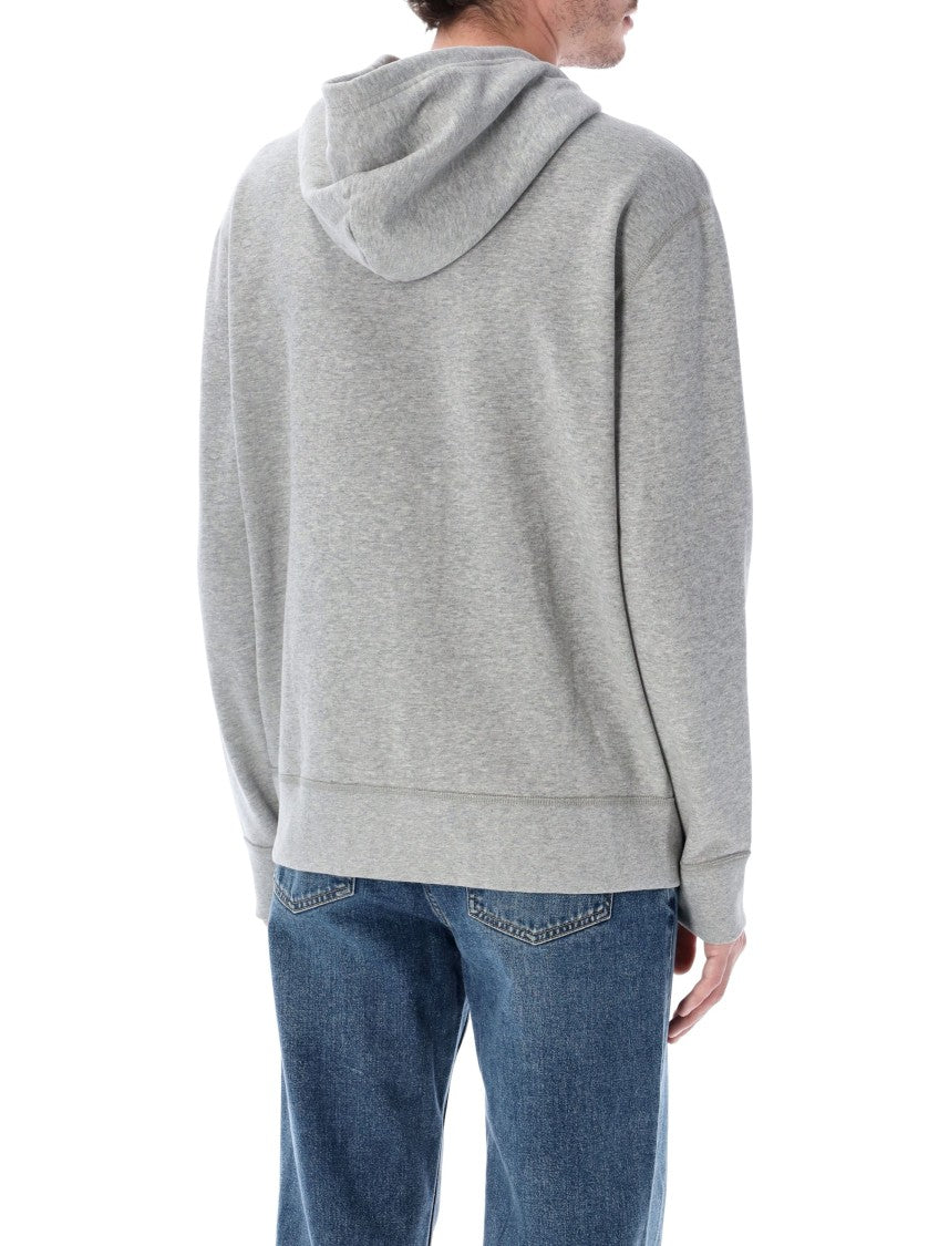 Polo Ralph Lauren Cotton-Blend Zip Hoodie With Adjustable Hood