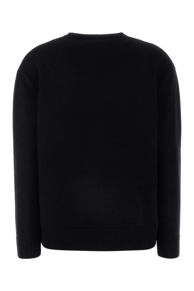 Max Mara Black Wool Blend Plata Sweater