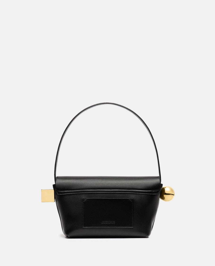 Jacquemus Le Rond Carre Leather Shoulder Bag