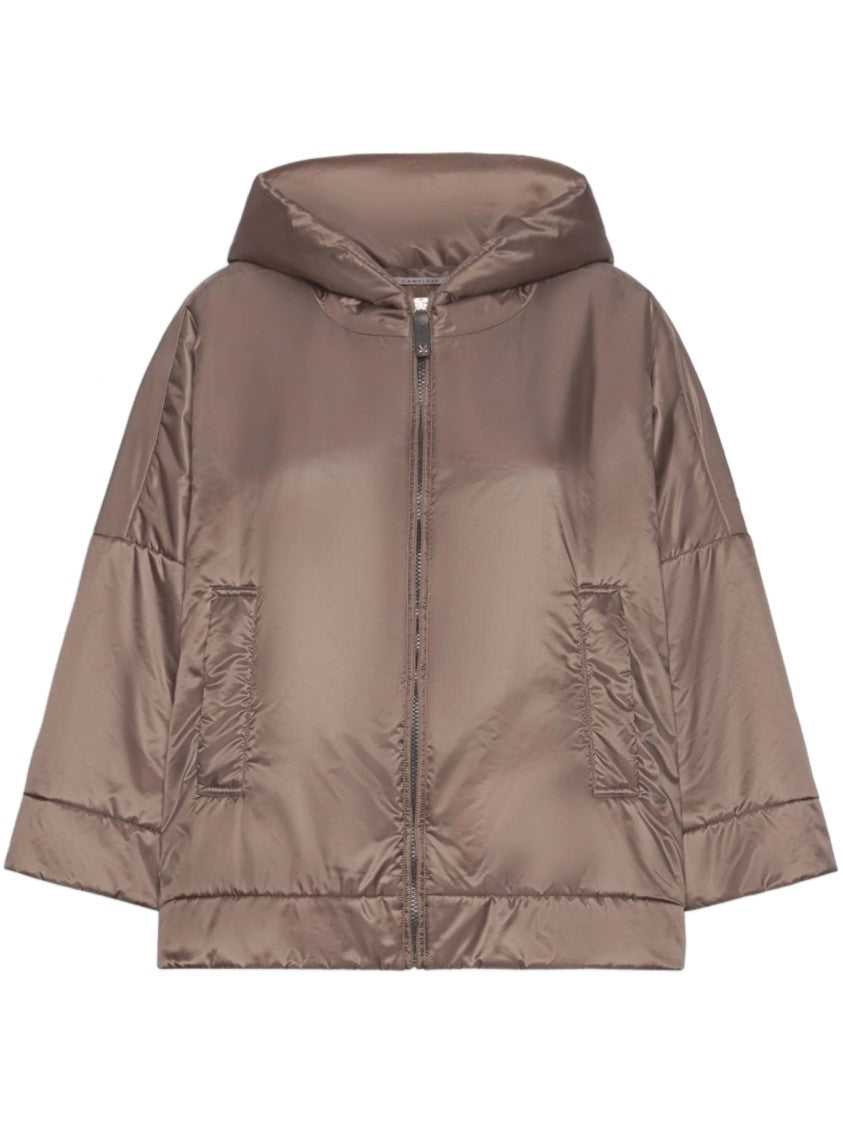 Max Mara Fiore Cropped Polyester Padded Jacket