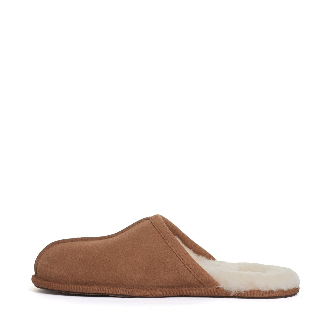 Ugg Biscuit Sheepskin Scuff Slipper With Plush Interior