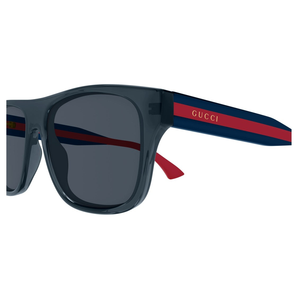 Gucci Gg2119s Rectangular Frame Sunglasses In Deep Navy