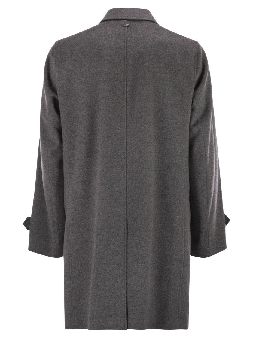 Herno Wool And Cashmere Coat