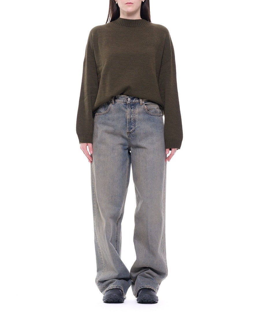 Nine In The Morning Relaxed Boyfriend-Fit Jeans With High-Rise Waist