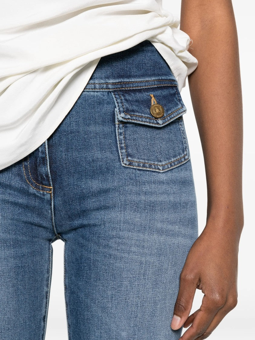 Seafarer Classic Blue Pantalone Emil Cropped Jeans