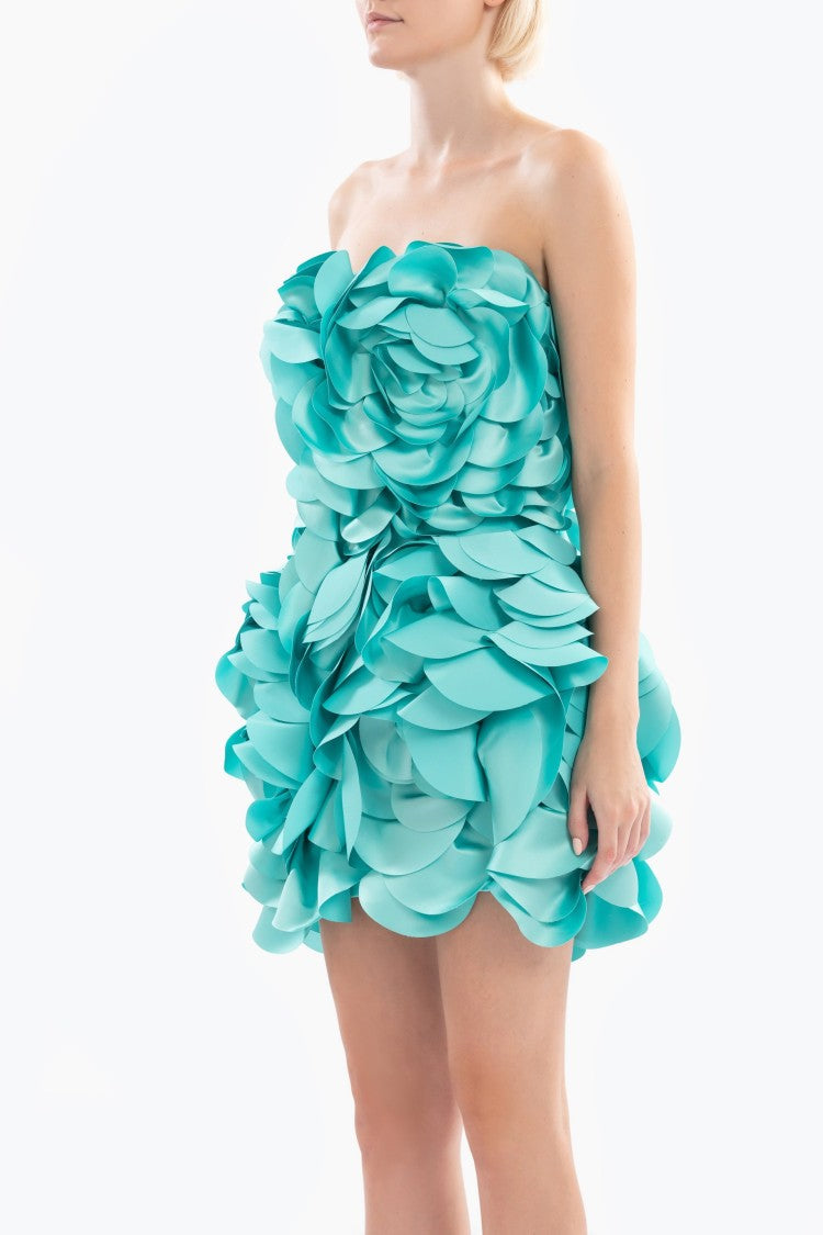 Saiid Kobeisy Floral Mini Dress