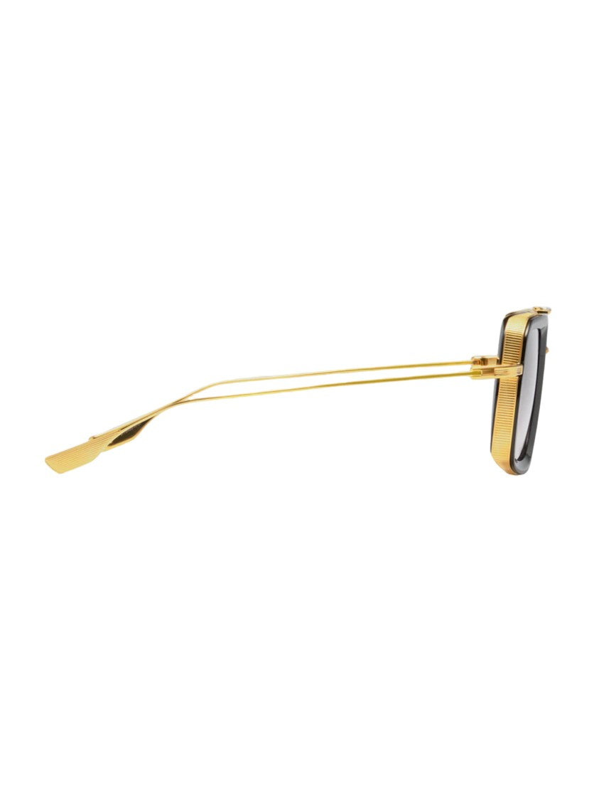 Dita Bold Square Frame Sunglasses With Gradient Lenses