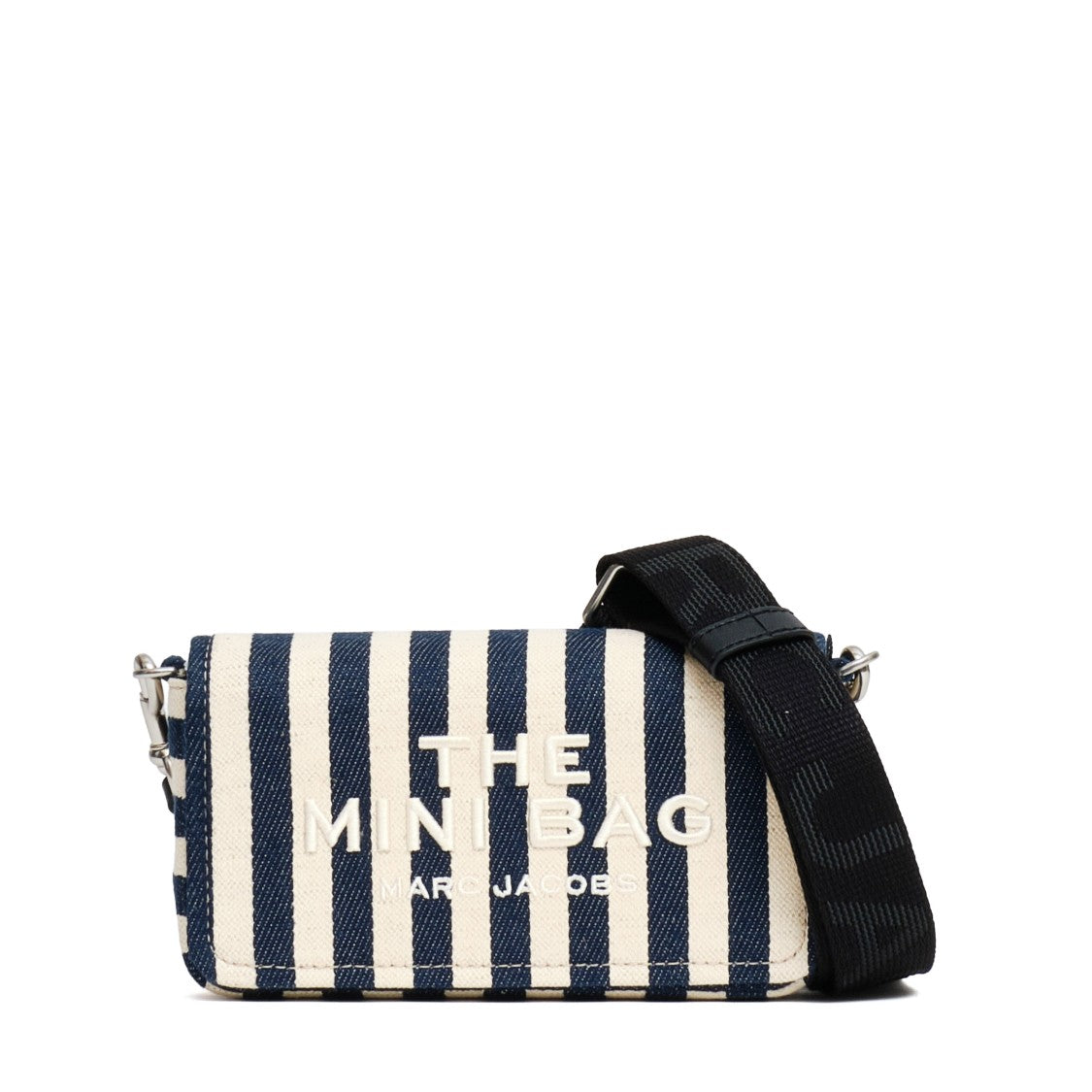 Marc Jacobs The Mini Bag Stripe Canvas Clutch
