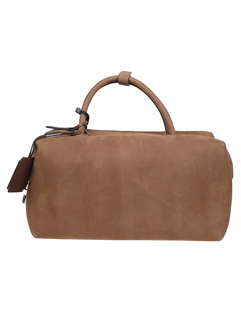 Max Mara Holdalls Brown Calf Leather Bag