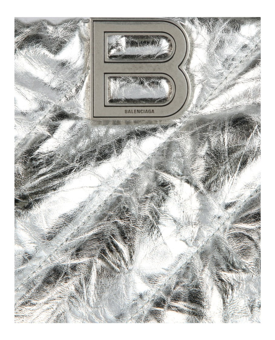 Balenciaga All Crush Quilted Shoulder Bag