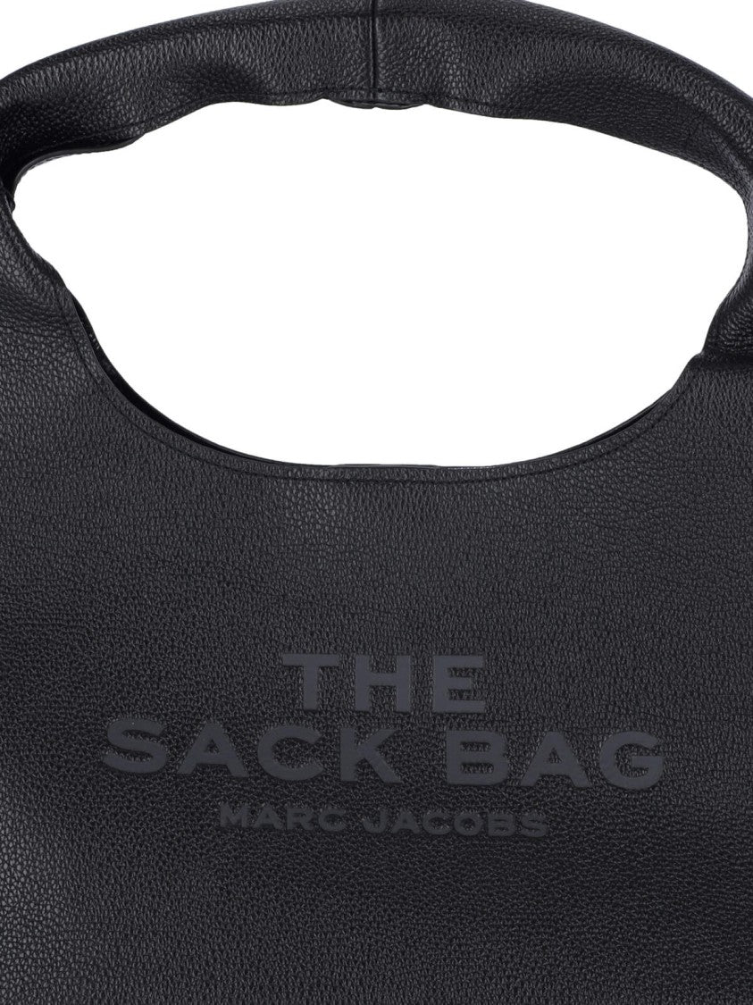 Marc Jacobs Soft Hammered Leather Tote Bag With Tonal Logo
