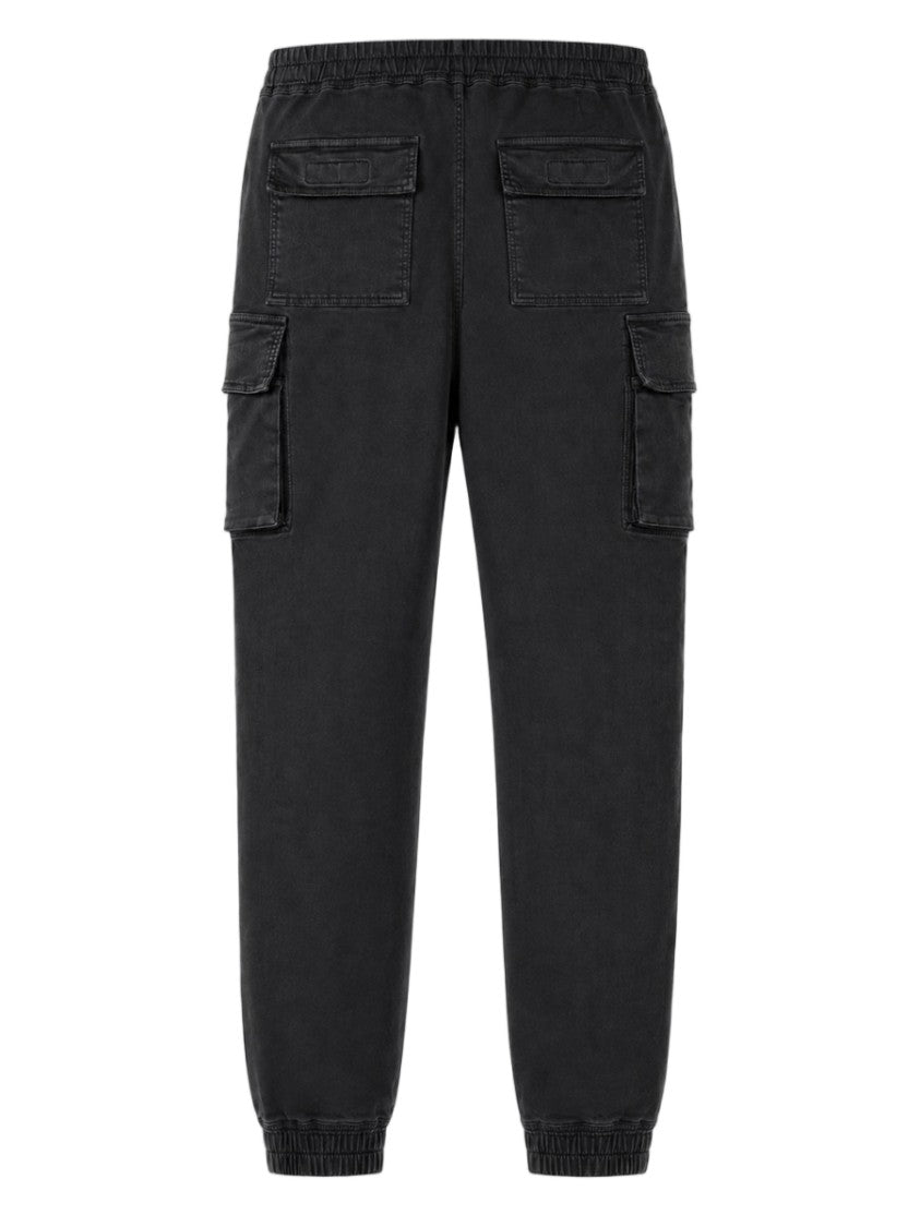 Drkshdw By Rick Owens Mastodon Cut Relaxed Cargo Cotton Jeans