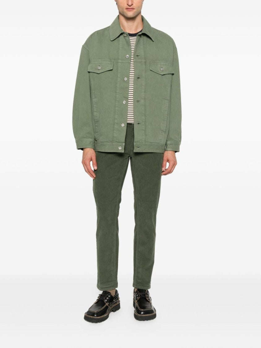 Pt Torino Straight-Leg Military-Style Jeans