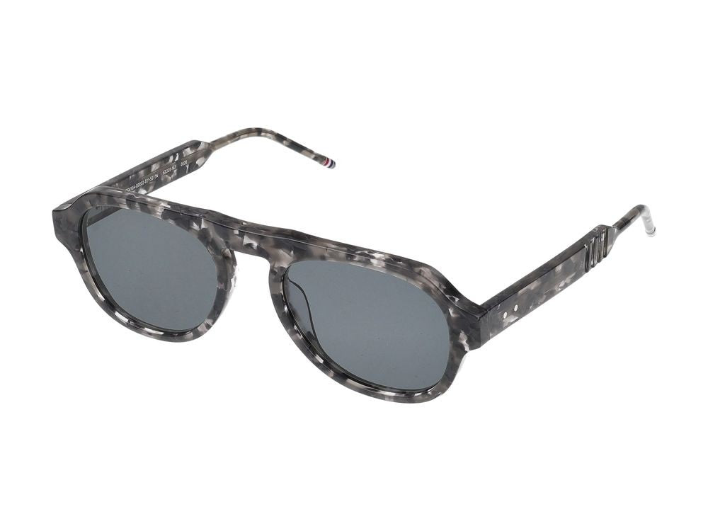 Thom Browne Black Acetate And Titanium Sunglasses