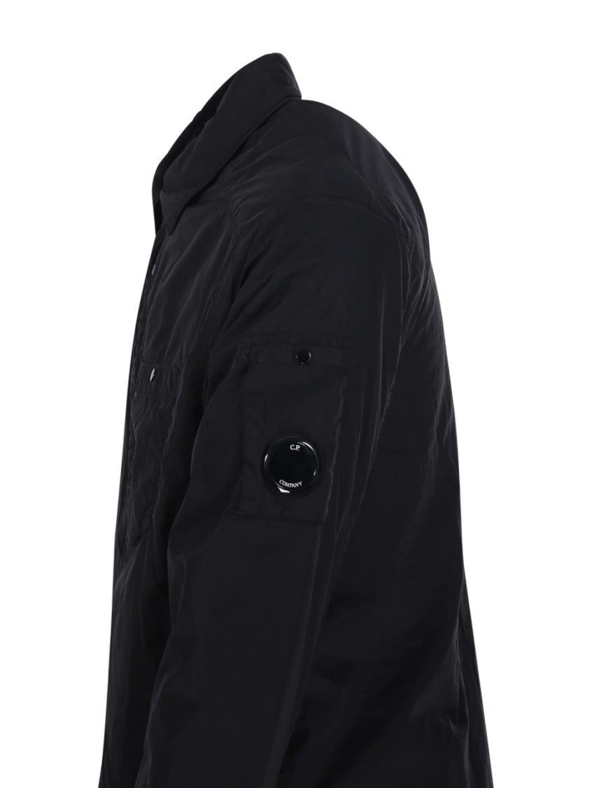C.P. Company Padded Overshirt With Classic Button-Up