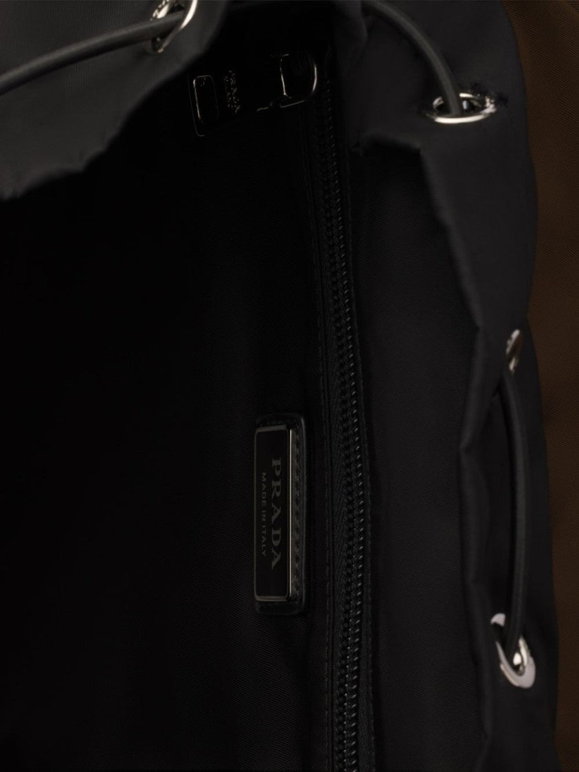 Prada Black Spacious Re-Nylon Harness Backpack
