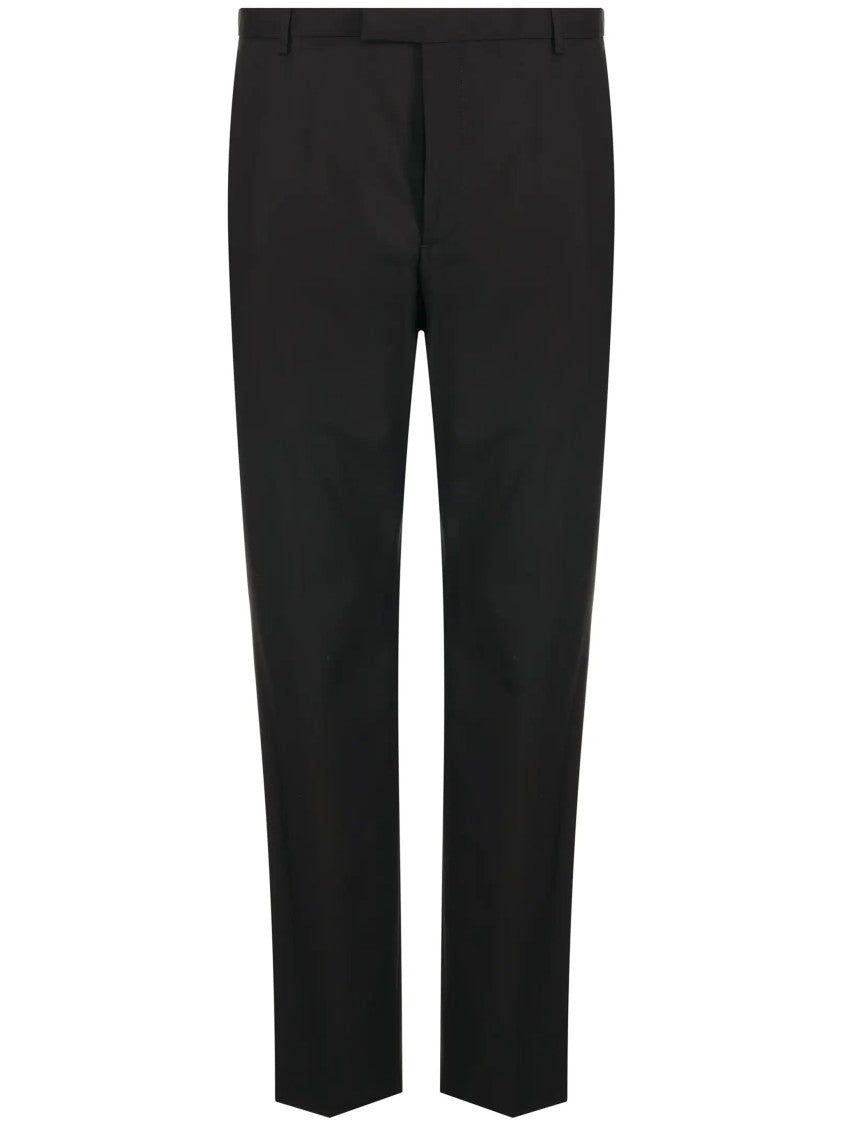 Gucci Black Tailored Straight-Leg Minimalist Pants